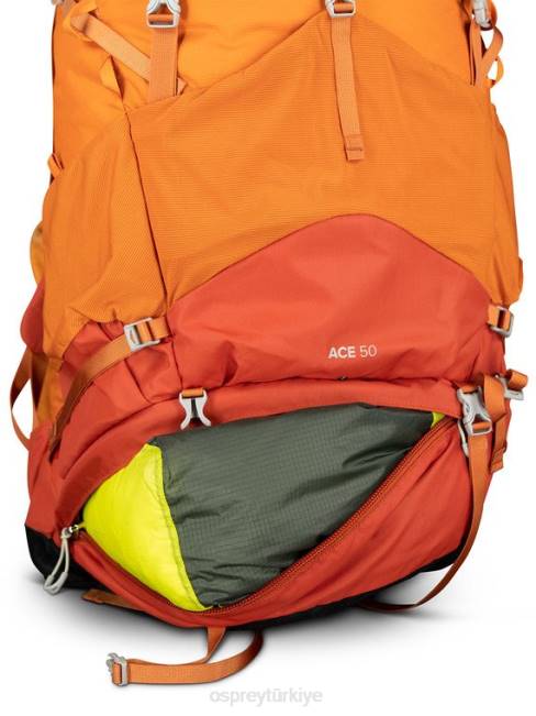 çocuklar mavi tepeler Osprey ace 50 sırt çantasıyla seyahat (8-14 yaş) 20VZ485