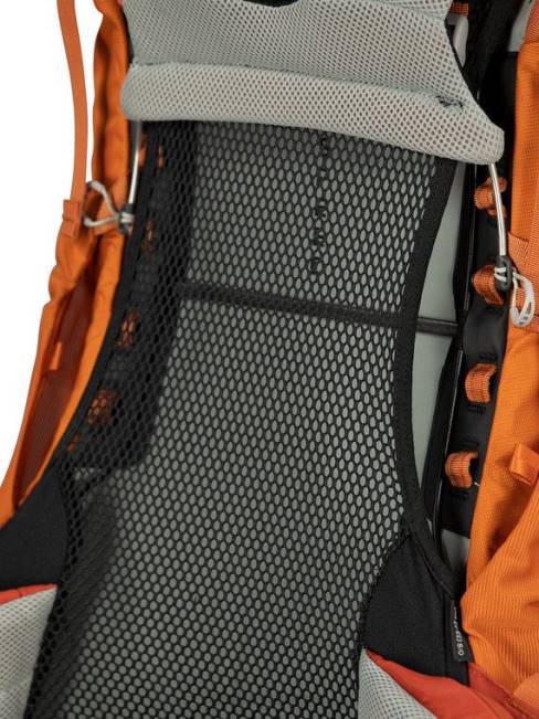 çocuklar turuncu gün batımı Osprey ace 50 sırt çantasıyla seyahat (8-14 yaş) 20VZ486