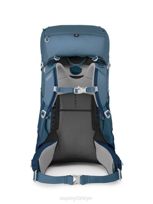 çocuklar turuncu gün batımı Osprey ace 50 sırt çantasıyla seyahat (8-14 yaş) 20VZ486