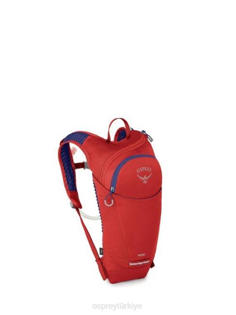 çocuklar ventana kırmızısı Osprey moki 1.5 bisiklet (4-12 yaş) 20VZ159
