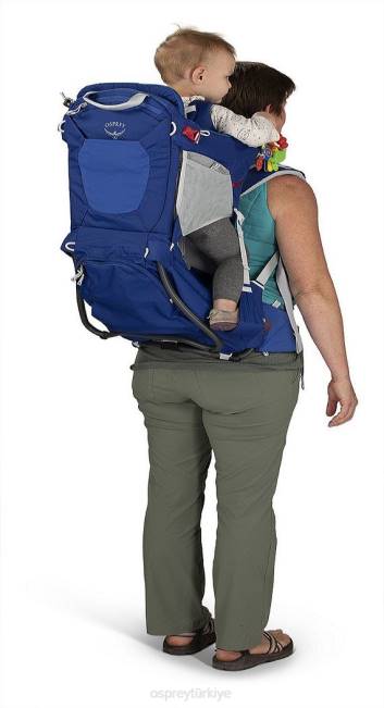 üniseks yıldızlı siyah Osprey poco çocuk taşıyıcı 20VZ479