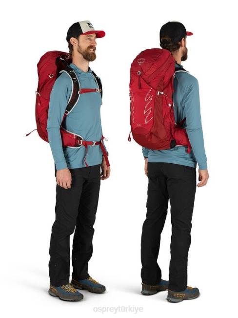 erkekler gizli siyah Osprey pençe 36 sırt çantasıyla seyahat | yürüyüş | çoklu spor 20VZ325