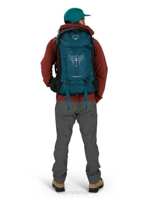 erkekler peyto yeşili Osprey unltd antigravity 32 yürüyüş 20VZ237