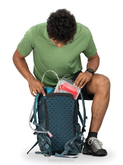 erkekler siyah Osprey skarab 22 yürüyüş | sıvı alımı 20VZ411