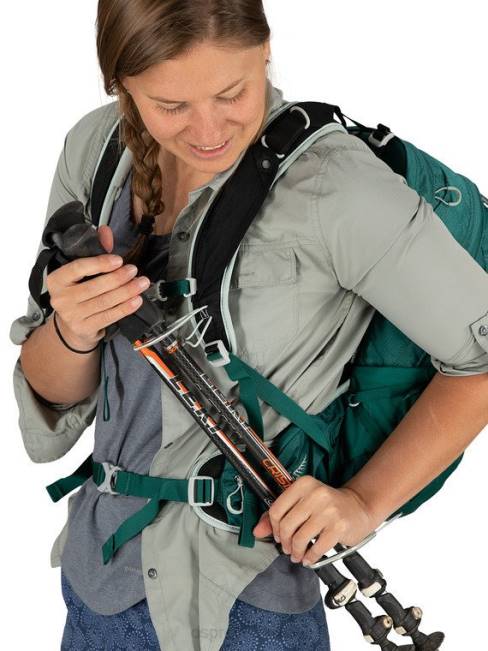 kadınlar alüminyum gri Osprey fırtına 20 günlük yürüyüş 20VZ335