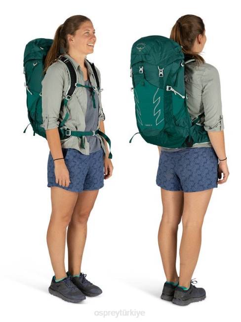 kadınlar jasper yeşili Osprey fırtına 30 günlük yürüyüş 20VZ347