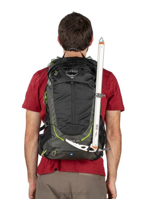 üniseks Atatürk çiçeği kırmızısı Osprey stratos 24 günlük yürüyüş 20VZ272