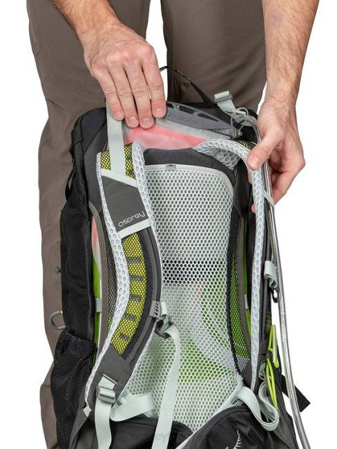 üniseks Atatürk çiçeği kırmızısı Osprey stratos 24 günlük yürüyüş 20VZ272
