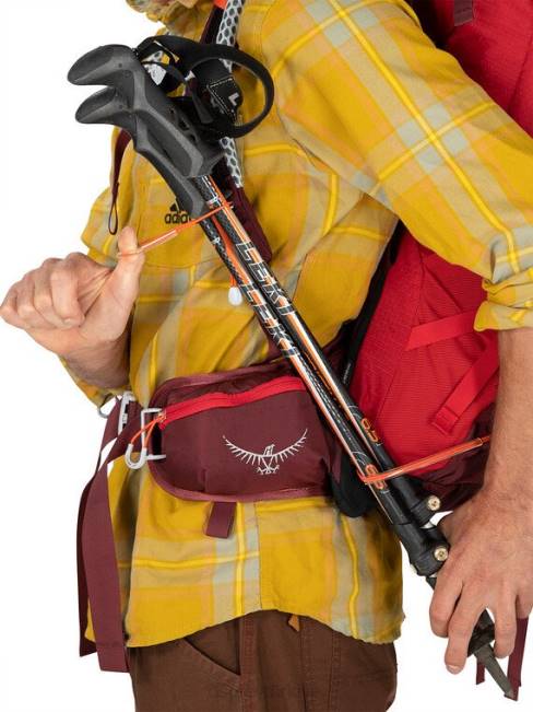 üniseks Atatürk çiçeği kırmızısı Osprey stratos 34 günlük yürüyüş 20VZ283
