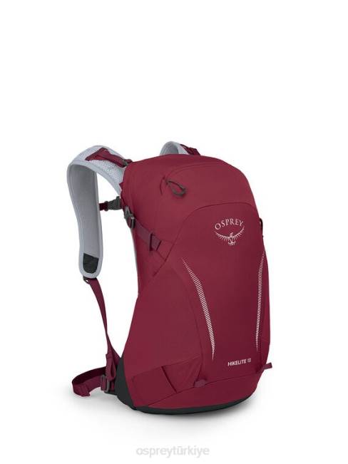üniseks Sangria kırmızısı Osprey Hiklite 18 yürüyüş 20VZ198