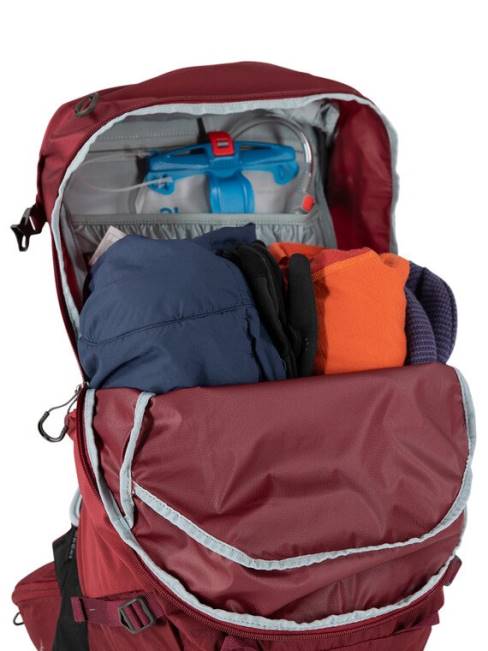 üniseks Sangria kırmızısı Osprey Hiklite 28 yürüyüş 20VZ208
