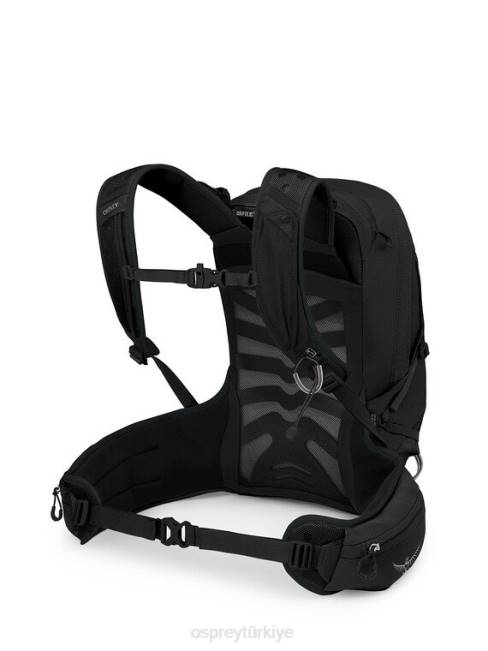 üniseks gizli siyah Osprey tempest 20 genişletilmiş fit yürüyüş 20VZ338