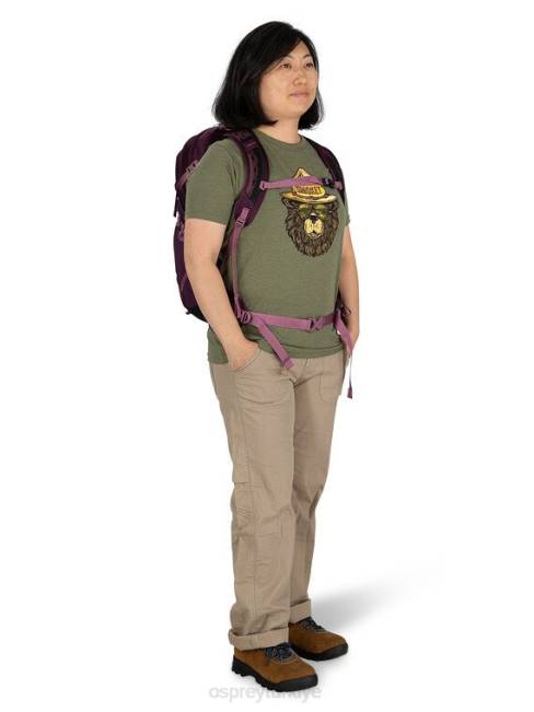 üniseks patlıcan moru Osprey sportlite 25 yürüyüş 20VZ265