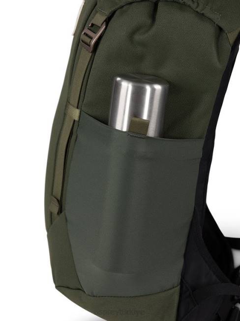 üniseks taş yıkama siyah Osprey Archeon 28 yürüyüş | seyahat | işe gidip gelmek 20VZ418