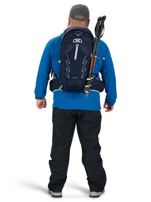 üniseks tutulma grisi Osprey talon 22 genişletilmiş fit yürüyüş 20VZ315