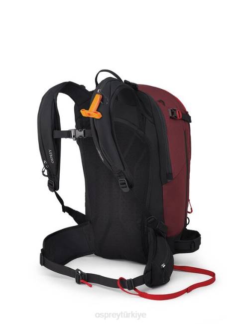 erkekler kırmızı dağ Osprey soelden pro 32 dağlık bölgede kayak/snowboard 20VZ466