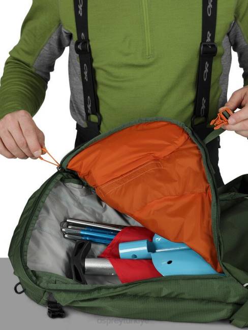 erkekler siyah Osprey soelden 22 dağlık bölgede kayak ve snowboard | hafif gezi 20VZ447
