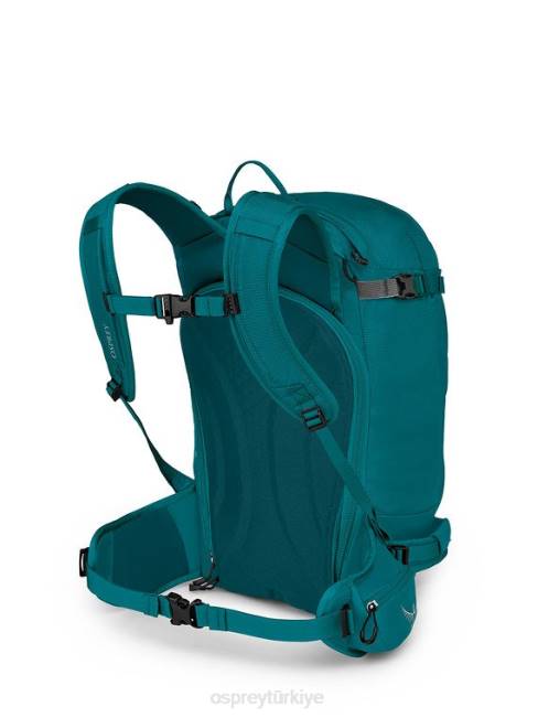 kadınlar bakır yeşili Osprey sopris 30 kayak ve snowboard | hafif gezi 20VZ457