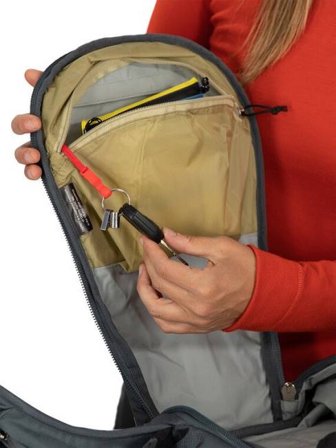 kadınlar bakır yeşili Osprey sopris 30 kayak ve snowboard | hafif gezi 20VZ457