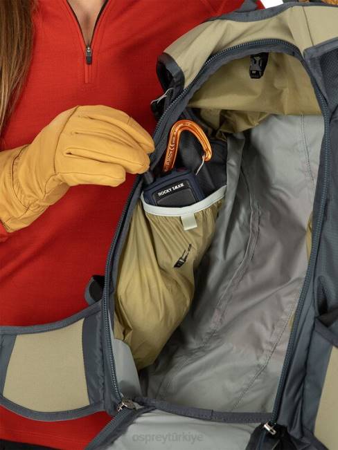 kadınlar bakır yeşili Osprey sopris 30 kayak ve snowboard | hafif gezi 20VZ457