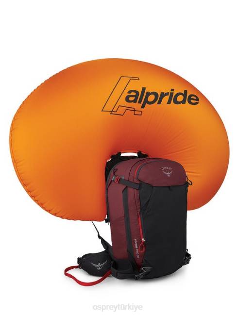 kadınlar kırmızı dağ Osprey sopris pro 30 dağlık bölgede kayak/snowboard 20VZ461