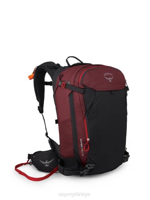 kadınlar kırmızı dağ Osprey sopris pro 30 dağlık bölgede kayak/snowboard 20VZ461