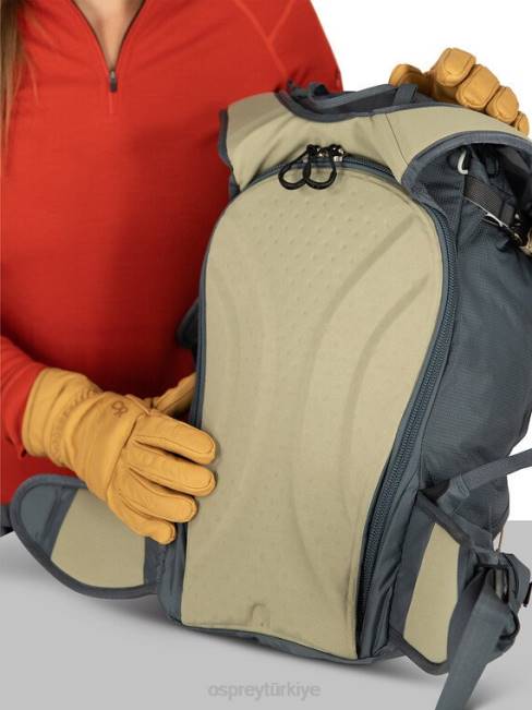 kadınlar tungsten grisi Osprey sopris 30 kayak ve snowboard | hafif gezi 20VZ456