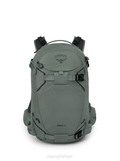 üniseks çam yaprağı yeşili Osprey kresta 30 dağlık bölgede kayak/snowboard 20VZ465