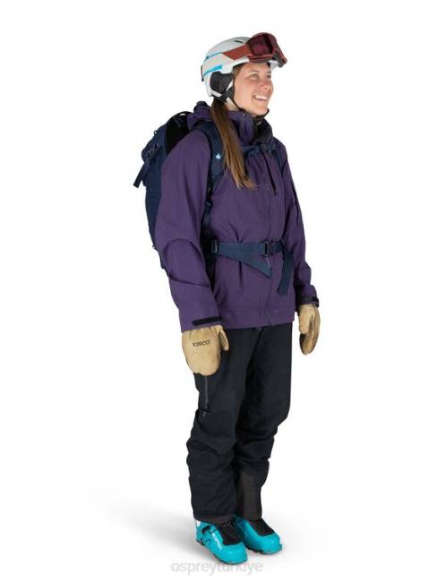 üniseks kış gecesi mavisi Osprey kresta 30 dağlık bölgede kayak/snowboard 20VZ464
