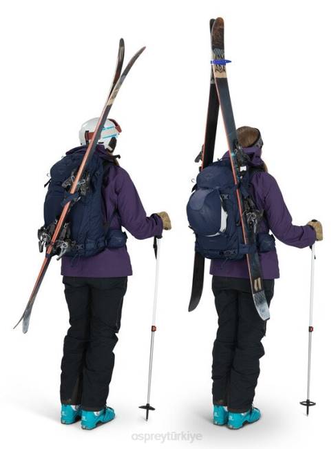 üniseks kış gecesi mavisi Osprey kresta 30 dağlık bölgede kayak/snowboard 20VZ464