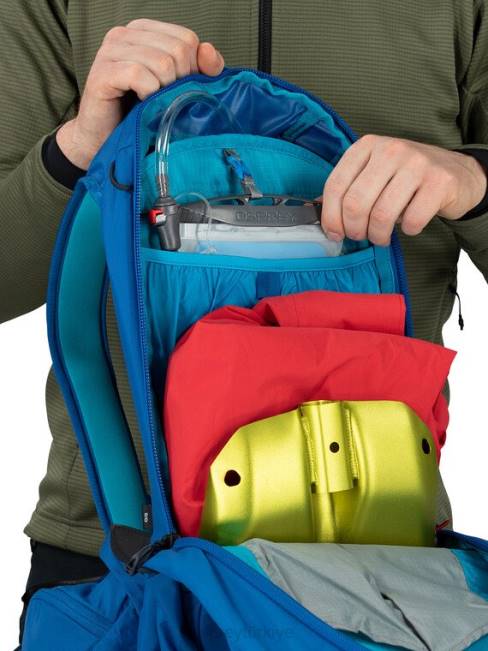 üniseks siyah Osprey kamber 20 dağlık bölgede kayak/snowboard 20VZ467