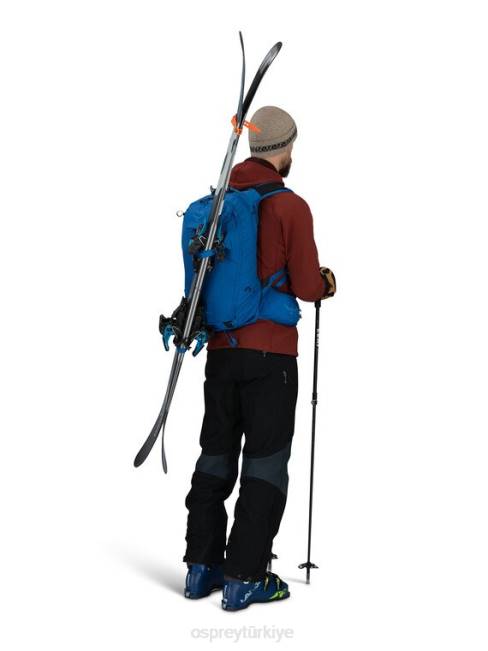 üniseks siyah Osprey kamber 20 dağlık bölgede kayak/snowboard 20VZ467