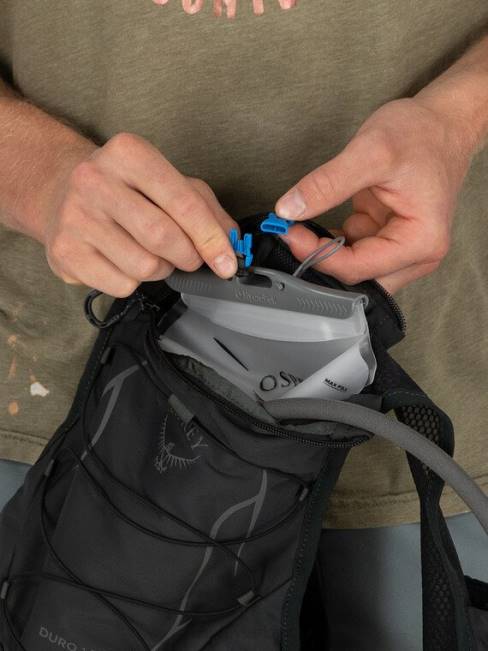 erkekler koyu kömür grisi Osprey duro 1.5 arazi koşusu 20VZ176