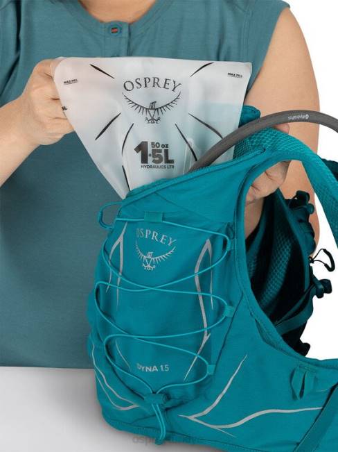 kadınlar bakır yeşili Osprey dyna 1.5 arazi koşusu 20VZ183