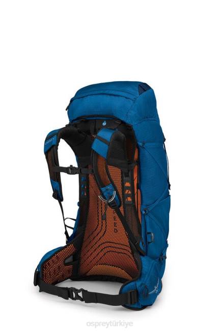 erkekler Mavi kurdele Osprey exos 48 ultra hafif sırt çantasıyla seyahat 20VZ23