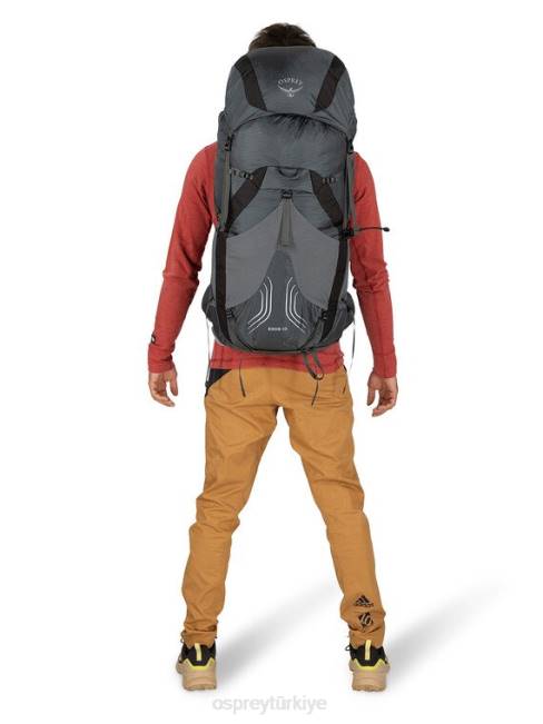 erkekler Mavi kurdele Osprey exos 48 ultra hafif sırt çantasıyla seyahat 20VZ23