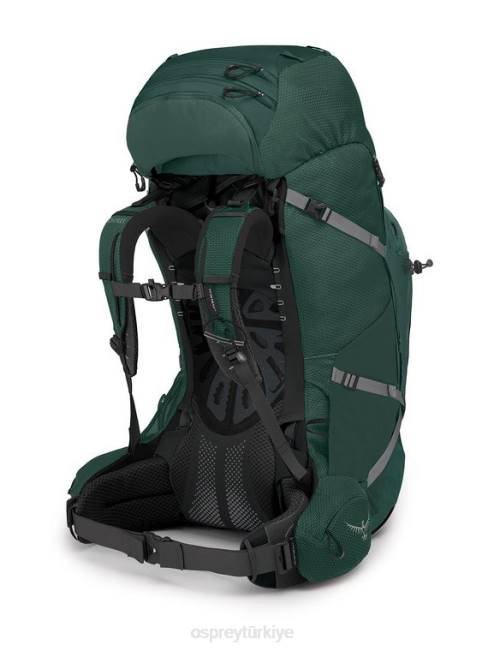 erkekler akso yeşili Osprey aether plus 85 sırt çantasıyla seyahat 20VZ78