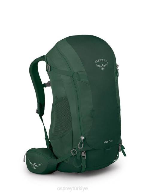erkekler akso yeşili Osprey volt 45 sırt çantasıyla seyahat 20VZ37