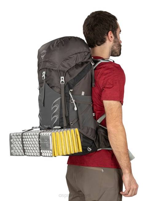 erkekler gizli siyah Osprey pençe 44 sırt çantasıyla seyahat | yürüyüş | çoklu spor 20VZ27