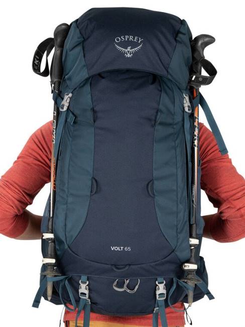 erkekler mamba siyahı Osprey volt 65 sırt çantasıyla seyahat 20VZ39