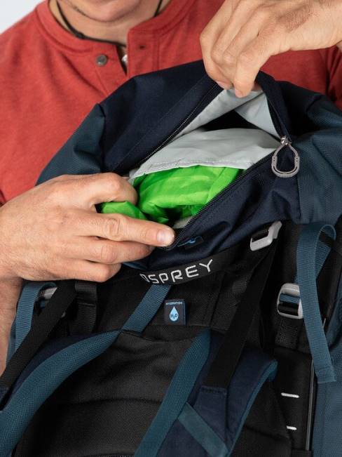 erkekler mamba siyahı Osprey volt 65 sırt çantasıyla seyahat 20VZ39