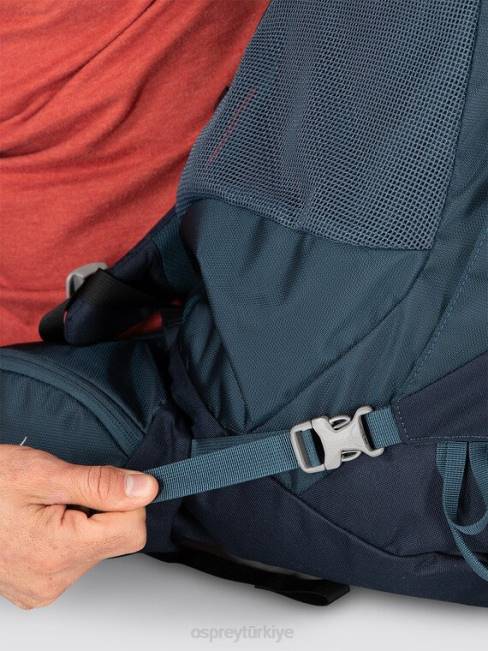 erkekler mamba siyahı Osprey volt 65 sırt çantasıyla seyahat 20VZ39