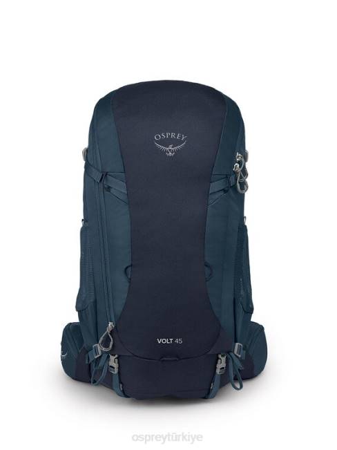 erkekler sessiz uzay mavisi Osprey volt 45 sırt çantasıyla seyahat 20VZ38