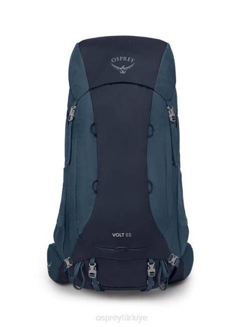 erkekler sessiz uzay mavisi Osprey volt 65 sırt çantasıyla seyahat 20VZ41
