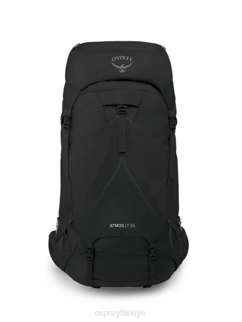 erkekler siyah Osprey atmos ag lt 65 sırt çantasıyla seyahat 20VZ3