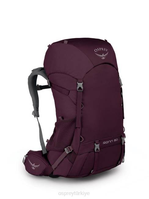 kadınlar aurora mor Osprey renn 50 sırt çantasıyla seyahat 20VZ103
