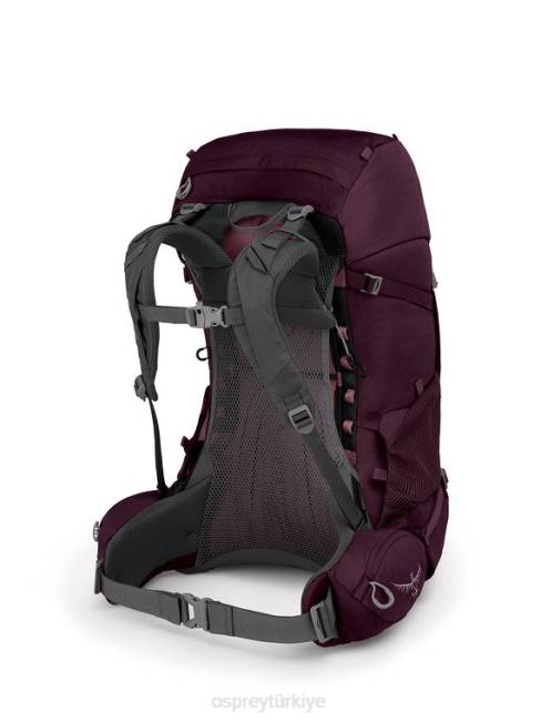 kadınlar aurora mor Osprey renn 50 sırt çantasıyla seyahat 20VZ103