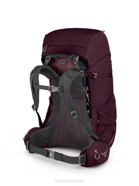 kadınlar aurora mor Osprey renn 65 sırt çantasıyla seyahat 20VZ106