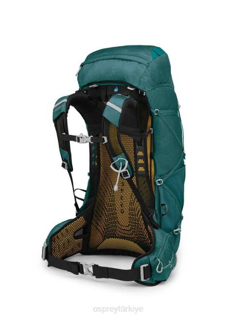 kadınlar derin deniz mavisi Osprey eja 48 ultra hafif sırt çantasıyla seyahat 20VZ29