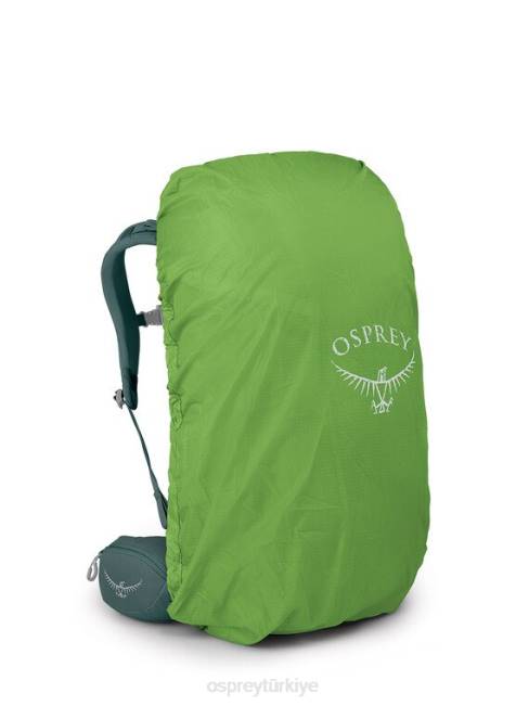 kadınlar etli yeşil Osprey viva 45 sırt çantasıyla seyahat 20VZ43